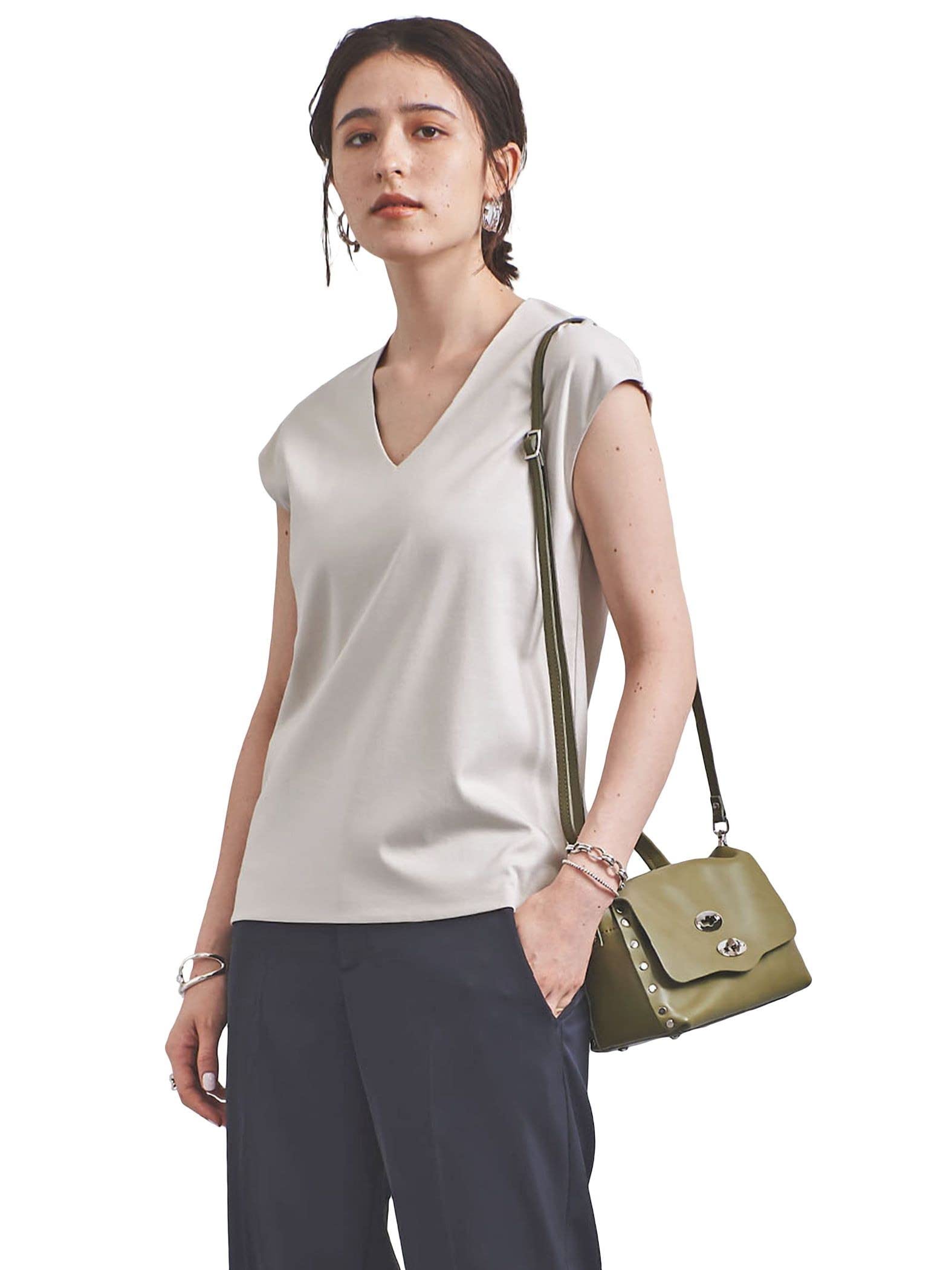 

United Arrows UBCB C DOUBLE Размер FREE Футболка с V-образным вырезом, 2, 15176992110, 1100, СВЕТЛО-СЕРЫЙ (11),