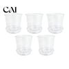 Orchid Pots with Ventilation Holes Clear Plastic Pot Saucer, Plant Lightweight Seedings Starting Trays Drainage Holes, Ventilated Flower for