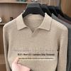 Hengyuanxiang Men's Lamb Wool & Cashmere Blend Sweater