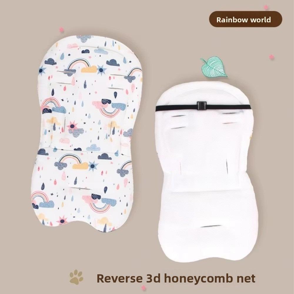 Breathable Pram Car Seat Mat Thicken Car Seat Insert Baby Stroller Cushion Pad  Newborn Support