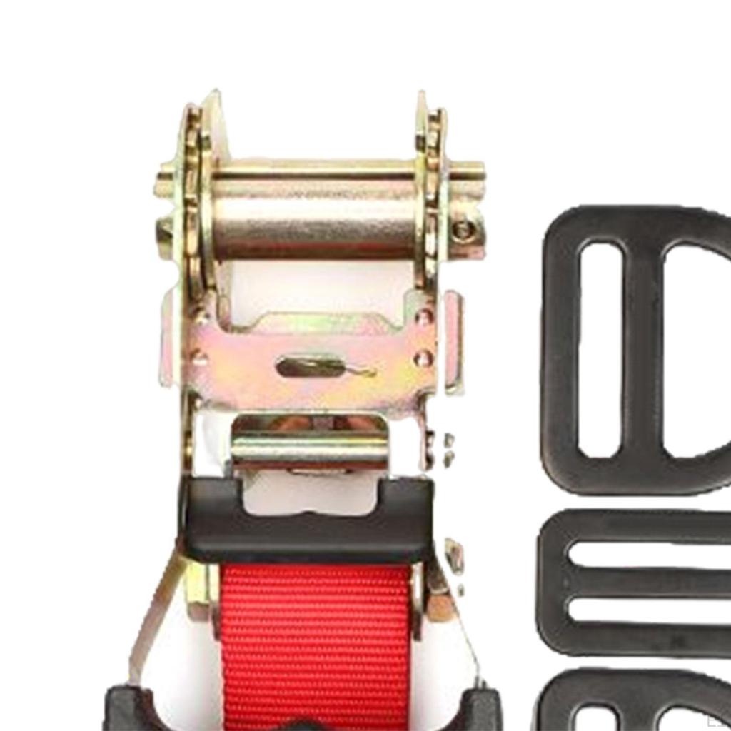 Heavy Duty Ratchet Strap for Outdoor Equipment Securement