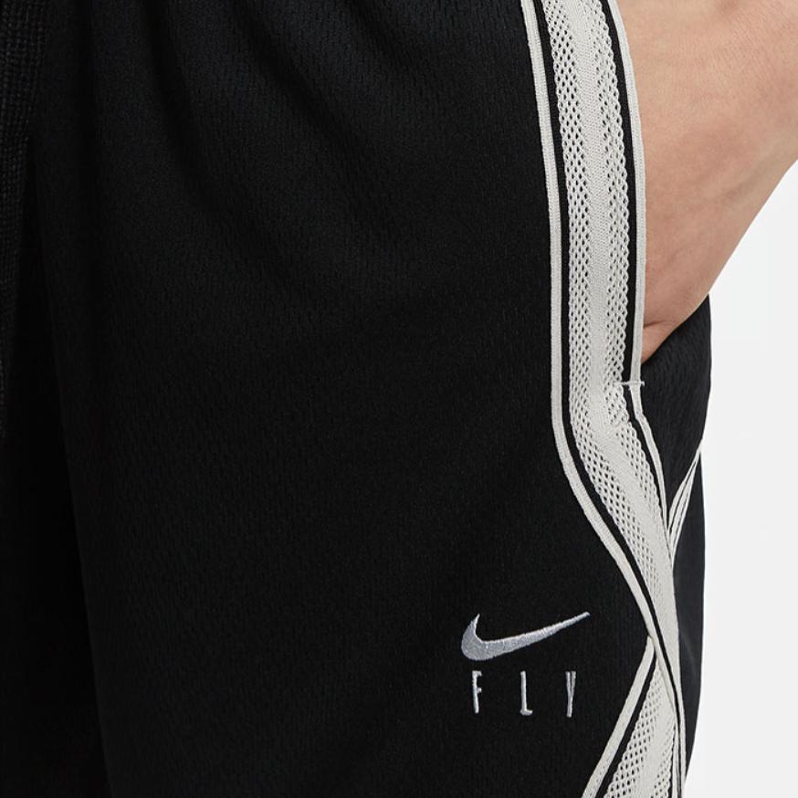 Nike Color Block Striped Drawstring Casual Sports Shorts Women shorts Black CK6600-014