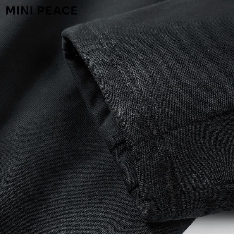 MiniPeace Boy's Winter Knitted Straight-Leg Pants