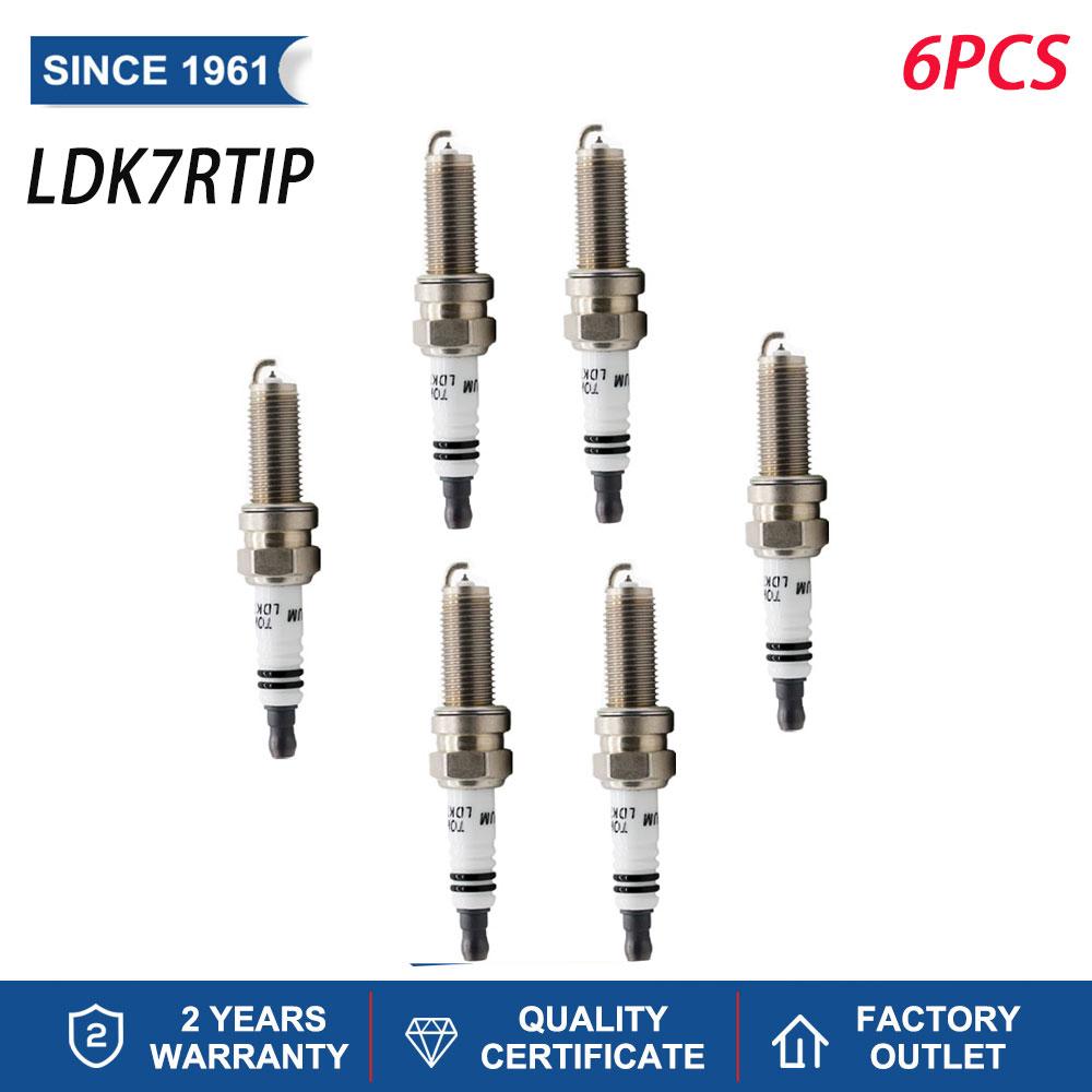 4-8PCS Iridium Platinum Spark Plugs Torch LDK7RTIP Replace for LKR7BIX-P LKR7BIXP LKR7BI8 LKR7B9 SUZUKI 09482-00607 0948200607