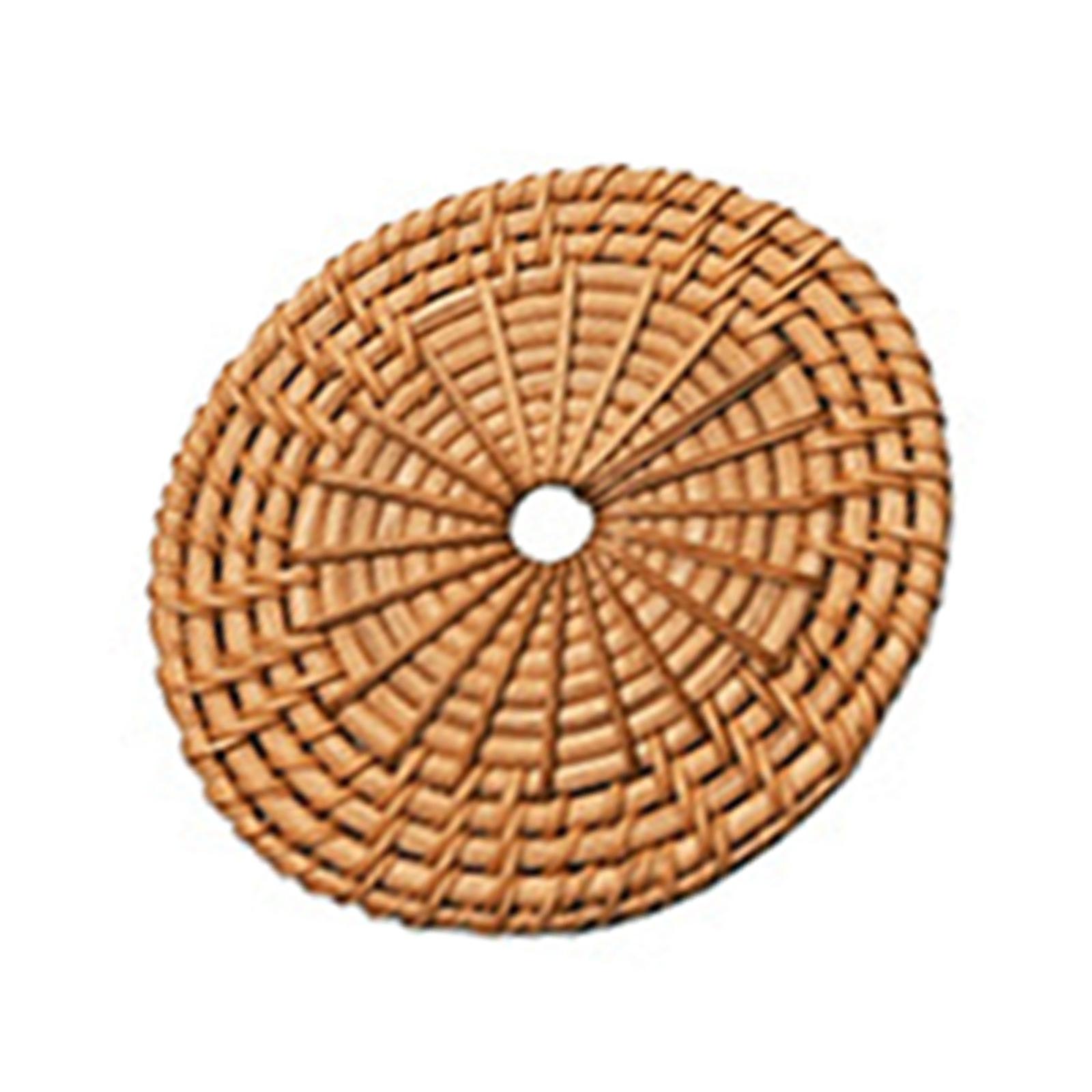 

Artisanal Rattan Wall Ornament,Hand Woven Rattan Basket for Contemporary Wall Decoration