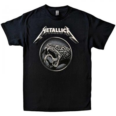 Metallica Unisex Adult Black Album Poster T-Shirt