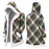 Men's Casual Plaid Print Jacket Fall Winter Outerwear for Everyday Wear