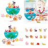 Animal Balance Building Blocks For Toddlers Wooden Bead Stringing Toy