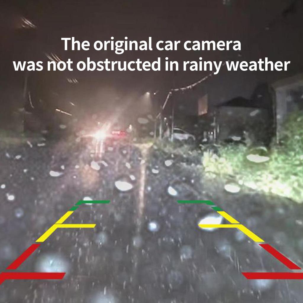 Car Rear Camera Rain Cover Car Reverse Camera Anti Rain Trim Guard Protective Sticker For Rainy Days Winter Scooters Van Truck