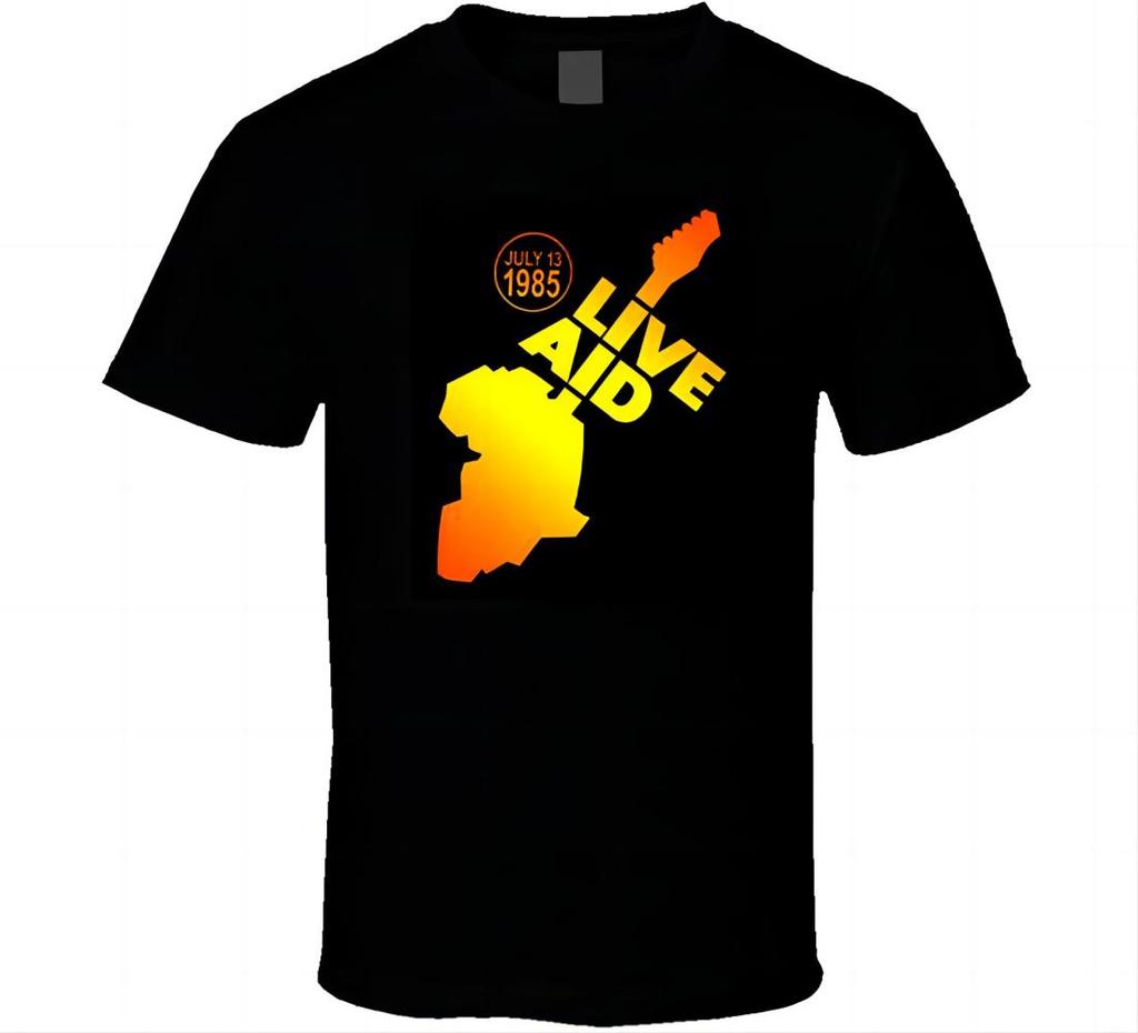 Live Aid 1985 Guitar T-Shirt