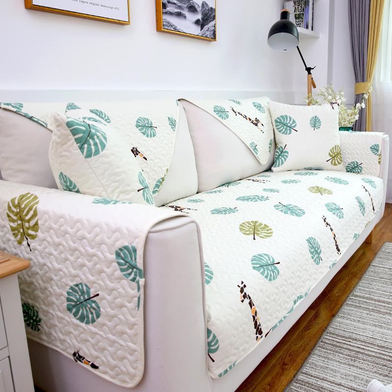 

Простая современная диванная подушка, тканевая подушка, хлопковое всесезонное универсальное нескользящее полотенце для дивана, шезлонг с полным покрытием 90*180