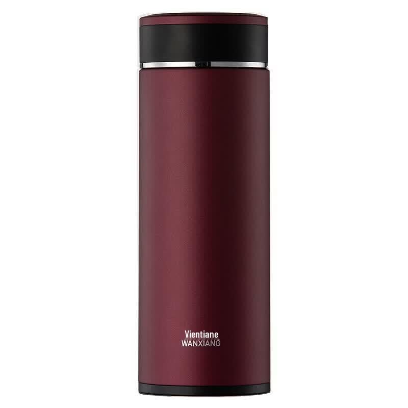 WANXIANG 316 Stainless Steel & Ceramic Portable Insulated Mug with Filter