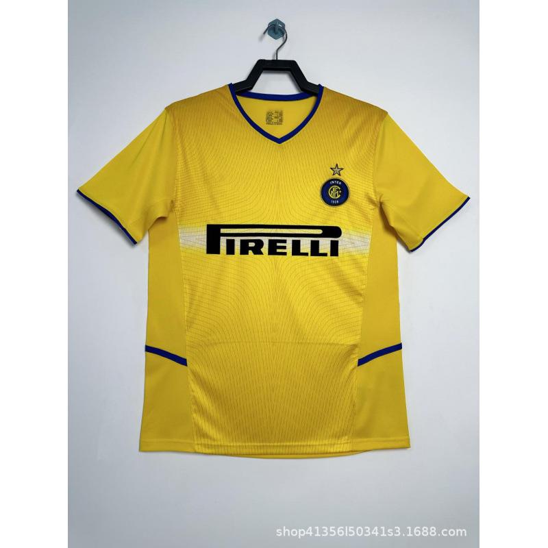 0809 Classic Retro Inter Jersey Home and Away Short-sleeved No. 22 Milito Champions League Serie A Club Football Jersey