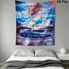 Erling Braut Haaland Wall Hanging Printed Fabric Blanket Decorative Tapestries for Bedroom Living Room Home Decor