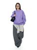 Louvre Winter Korean INS Oversized Leisure Sports Plus Velvet Warm Sweater: Skin-Friendly, Loose-Fit Women's Top.