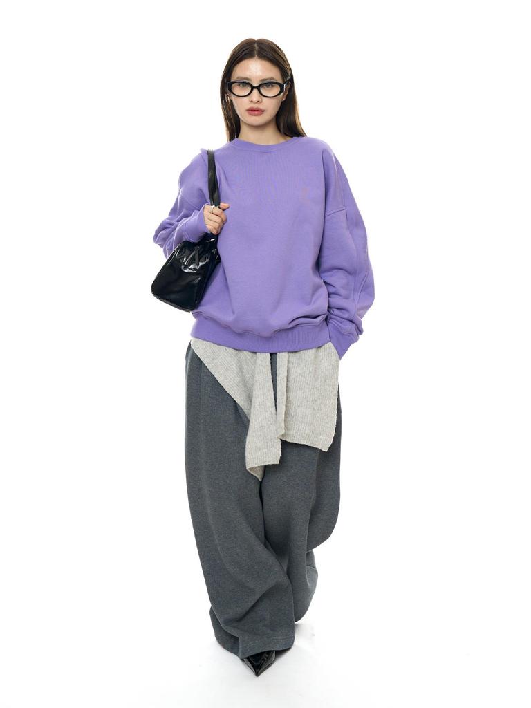 Louvre Winter Korean INS Oversized Leisure Sports Plus Velvet Warm Sweater: Skin-Friendly, Loose-Fit Women's Top.