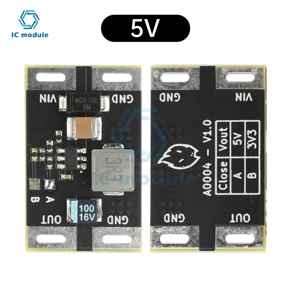 TPS563201 DC-DC Buck Converter Module 5-16V to 3.3V/5V 3A - Step-Down Power Supply with TVS Protection
