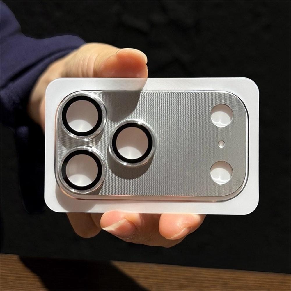 Metal Camera Full Coverage Protector Cover For IPhone 17 16 15 14 13 12 11 Anti-scratch High Definition Glass Lens Protect Cap