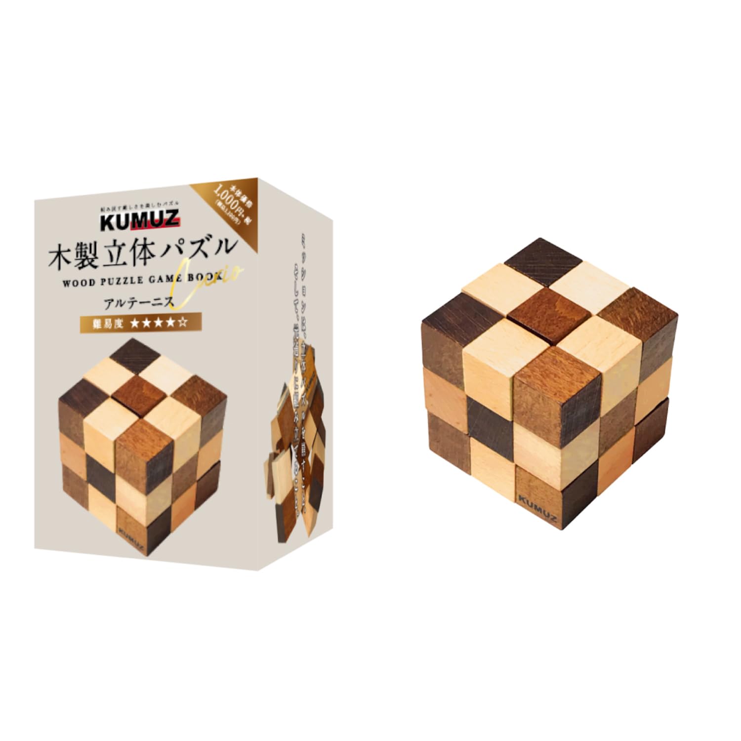 

Деревянный 3D-пазл КУМУЗ Artenis KO630460 Хммм!