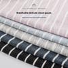 Men's Spring and Summer Stripe 5A Antibacterial No Trace Comfortable Breathable Flat Angle Briefs