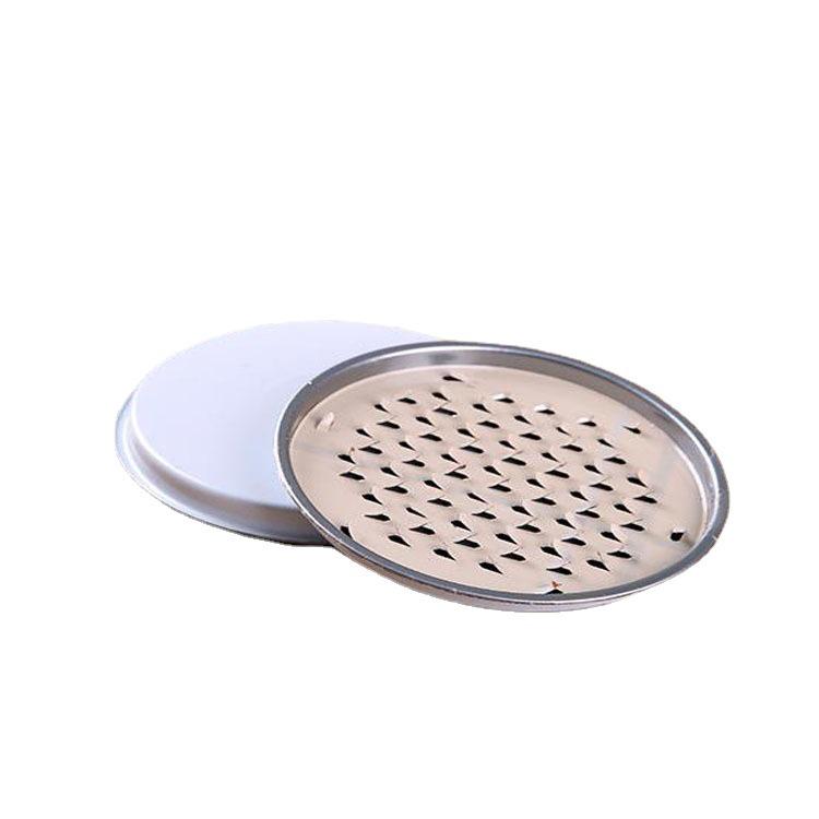 Stainless Steel Mosquito Coil Holder and Fireproof Tray with Sawtooth Design