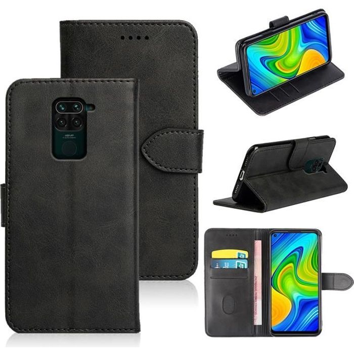Hülle - RASENA - Xiaomi Redmi Note 9 - PU-Leder - Flexibel - Magnetisch