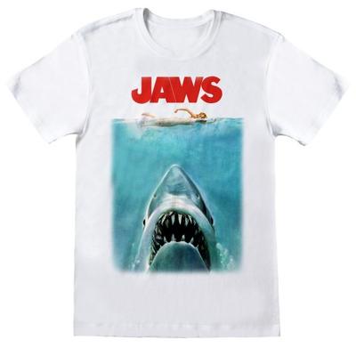 Jaws Unisex Adult Poster T-Shirt