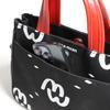 Miramilan Mimi Mini Tote BagShoulder Bag, 2-Way, Compact, Water-Repellent Canvas, Women's, No. 259115 (Black)