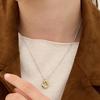 Etrev Silver (C) Knot Way Necklace HL2N59240C9500