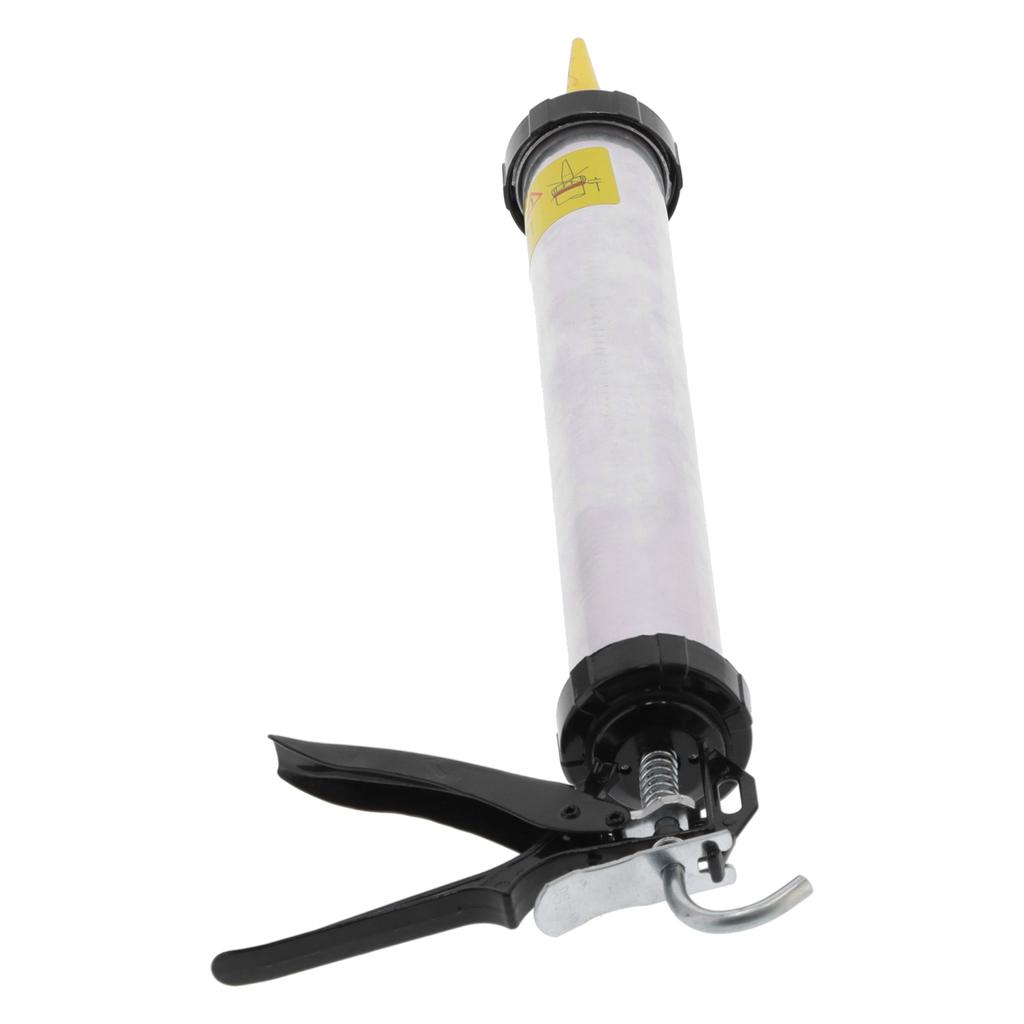 Caulking Gun Aluminum Alloy Cylindrical Lever Type Manual Sealant Glue Filling Tool 15703