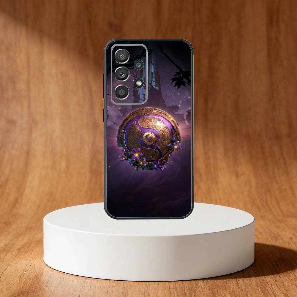 D-Dota-2 Game Phone Case For Samsung S25,S24,S21,S22,S23,S30,Ultra,S20,Plus,Fe,Note,10,9,5G Black Cover