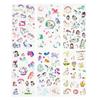 Gift Office School Supplies Cartoon Unicorn PVS Sticker Children and Girls Creative Diary Handmade Decoration Handbook Kawai