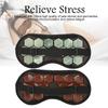 Natural Jade Stone Germanium Eye Mask Magnet Therapy Sleeping Eyeshade Health Care