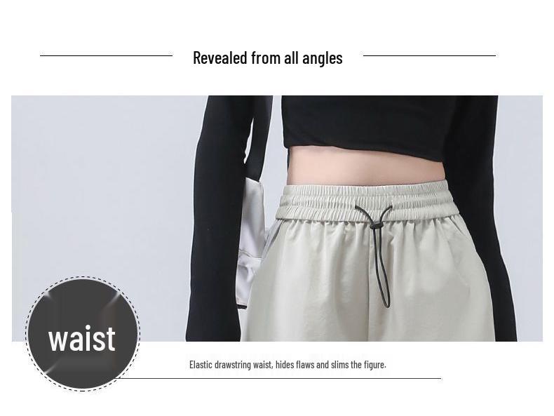 Women's Adjustable Thin Sports Casual Pants - Spring to Autumn