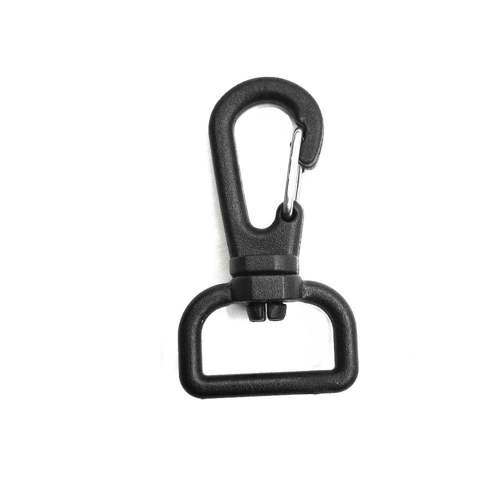 10pcs Plastic Backpack Webbing Carabiner Handbag Hanging Lobster Buckle  For Weave Paracord Lanyard