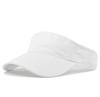 New Trendy Summer Empty Top Cap Men Women Washed Baseball Cap Solid Color Sunshade Hat Golf Sun Visor Cap