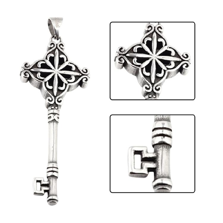 Unqiue Pendants Jewelry Component Key Shape Jewelry Findings Suitable for Hand-Making Jewelry Bracelets and Necklaces