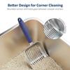 WePet Cat Litter Scoop Aluminum Alloy Sieve Long Handle Deep Heavy for Cat Litter Boxes - Scoop, Shovel, Duty,