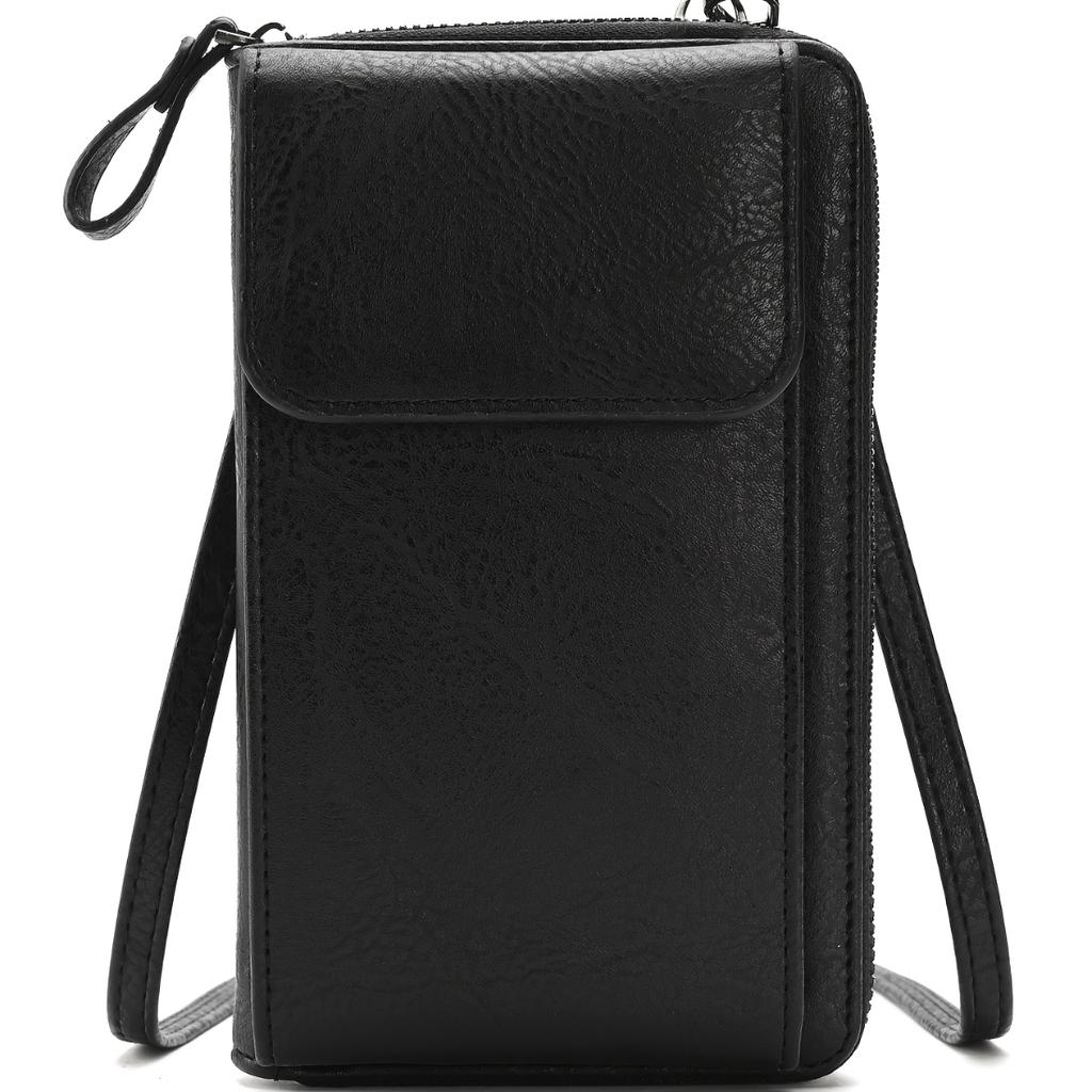 Women New Soft Leather Phone Crossbody Bag, Niche Fashion Mini Coin Purse, Versatile Trendy Single Shoulder Small Handbag For Daily Life