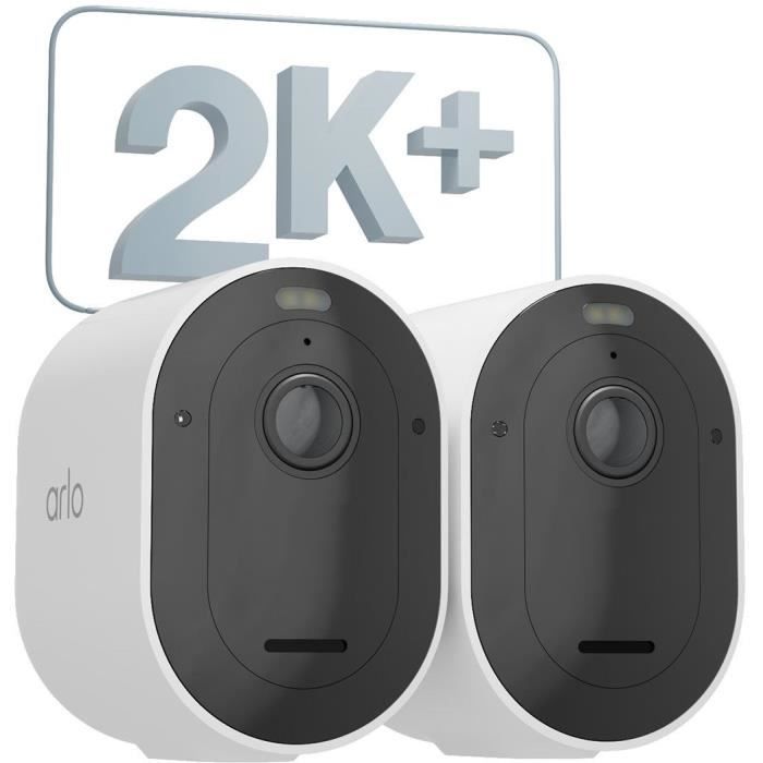Pack 2 Cameras - ARLO - Pro 5 - Extérieur - Batterie - Vision Nocturne