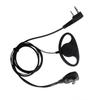 K-Head Walkie-Talkie Headset with D-Type Ear Hook and Single-Sided Earbud