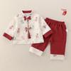 New Chinese Style Infant & Toddler Hanfu Set for Grasping Ceremony & Birthday