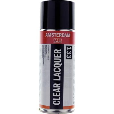 Transparent Varnish - Glossy - Acrylic Paint - 400 Ml Spray Can - Amsterdam