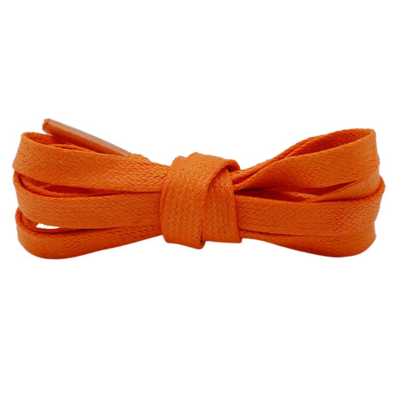 Kurojin Flat Waxed Cotton Shoelaces for Sneakers and Casual Shoes