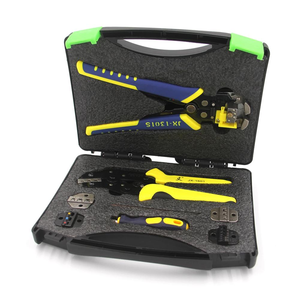 4 In 1 Wire Crimping Tool Set Plier Automatic Stripping Plier Cord End Terminal Wire Stripper Cable Wire Strippers Crimping Tool