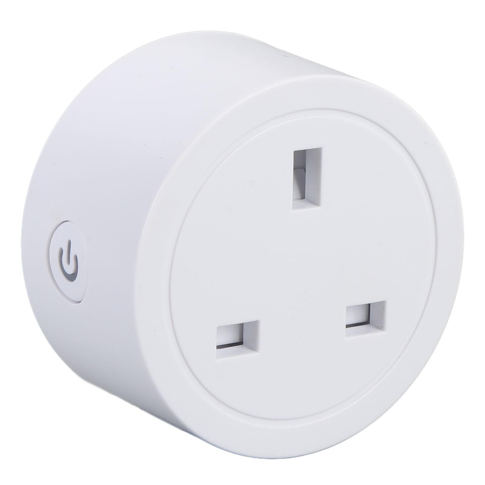 

Smart WiFi Socket Plug 16A with Metering APP Control Voice Control Smart Socket for Home Hotel