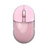 Trådløs Bluetooth USB DPI Egnet for Kompatibel med Android og Rosa Mus, 5.0/2.4GHz, Kompatibel, Stille, Type-C Oppladbar, Optisk, Kompakt,