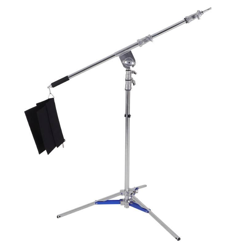 8Meking Multi-Functional Photography Steel Light Stand - Studio and Broadcast Support Arm