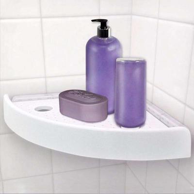 Storage Holder Triangle Shelf Bathroom Shampoo Shower Kitchen Rack Organizer