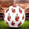 Lamine Yamal 19 Barcelona Player Action Size 5 Soccer Ball Machine-Stitched Indoor/Outdoor Training and Matches Sports Enthusiast Gifts